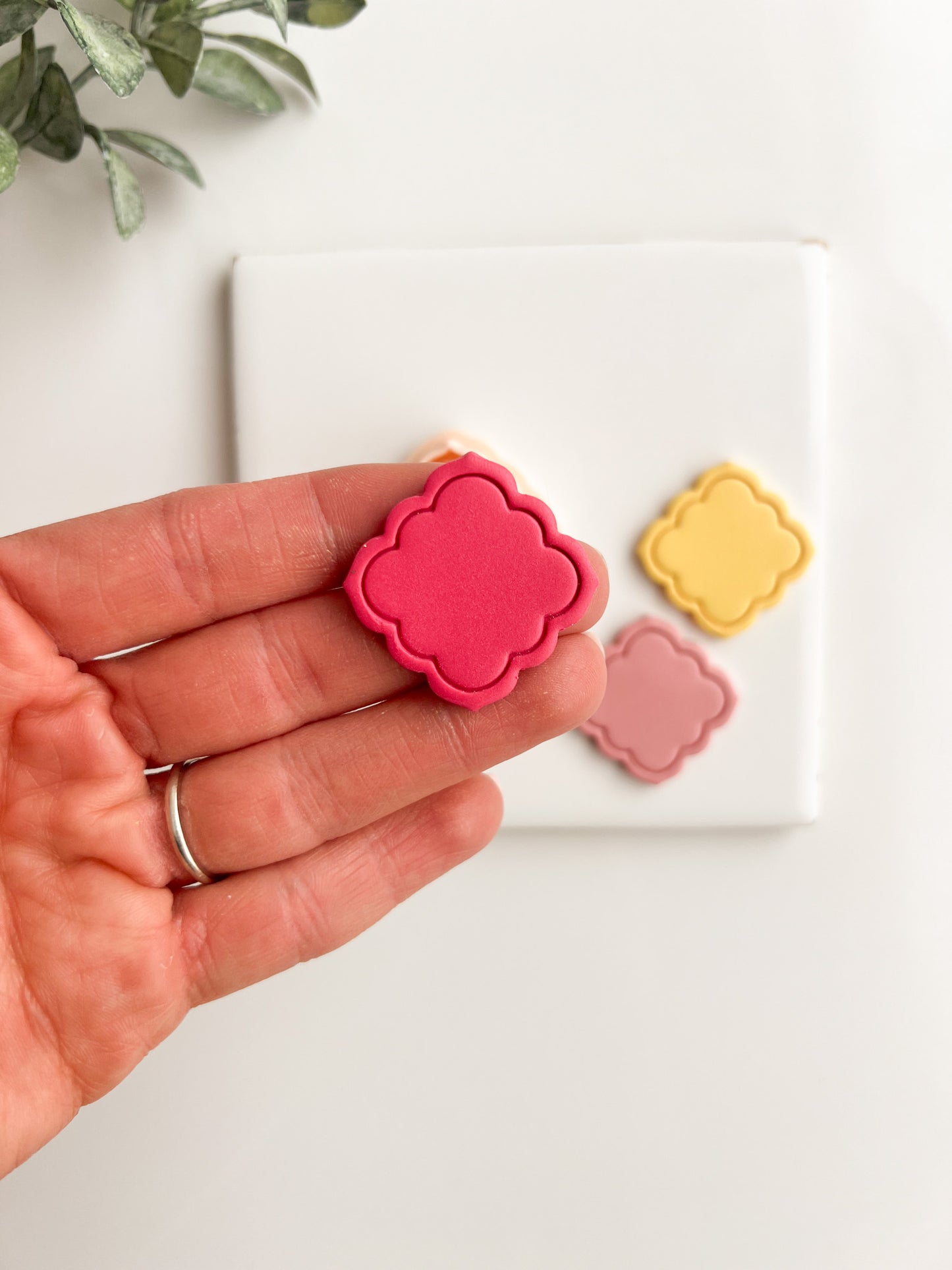 Elegant Shape No. 12 Clay Cutter | Elegant Shape No. 12 Polymer Clay Cutter for DIY Earrings Fancy Jewelry and Luxury Crafting