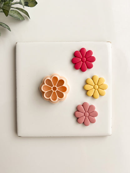 Floral Shape No. 5 Clay Cutter | Floral Polymer Clay Cutter for DIY Earrings Botanical Jewelry and Handmade Flower-Themed Crafts