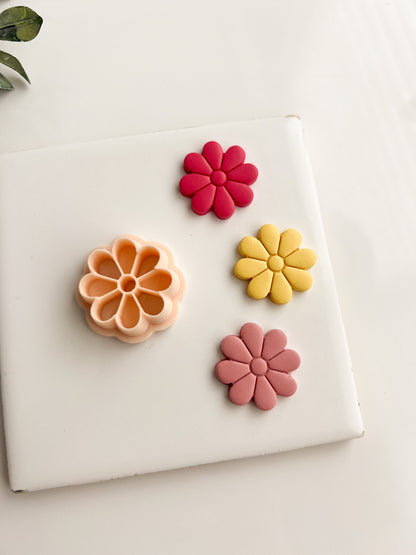Floral Shape No. 5 Clay Cutter | Floral Polymer Clay Cutter for DIY Earrings Botanical Jewelry and Handmade Flower-Themed Crafts