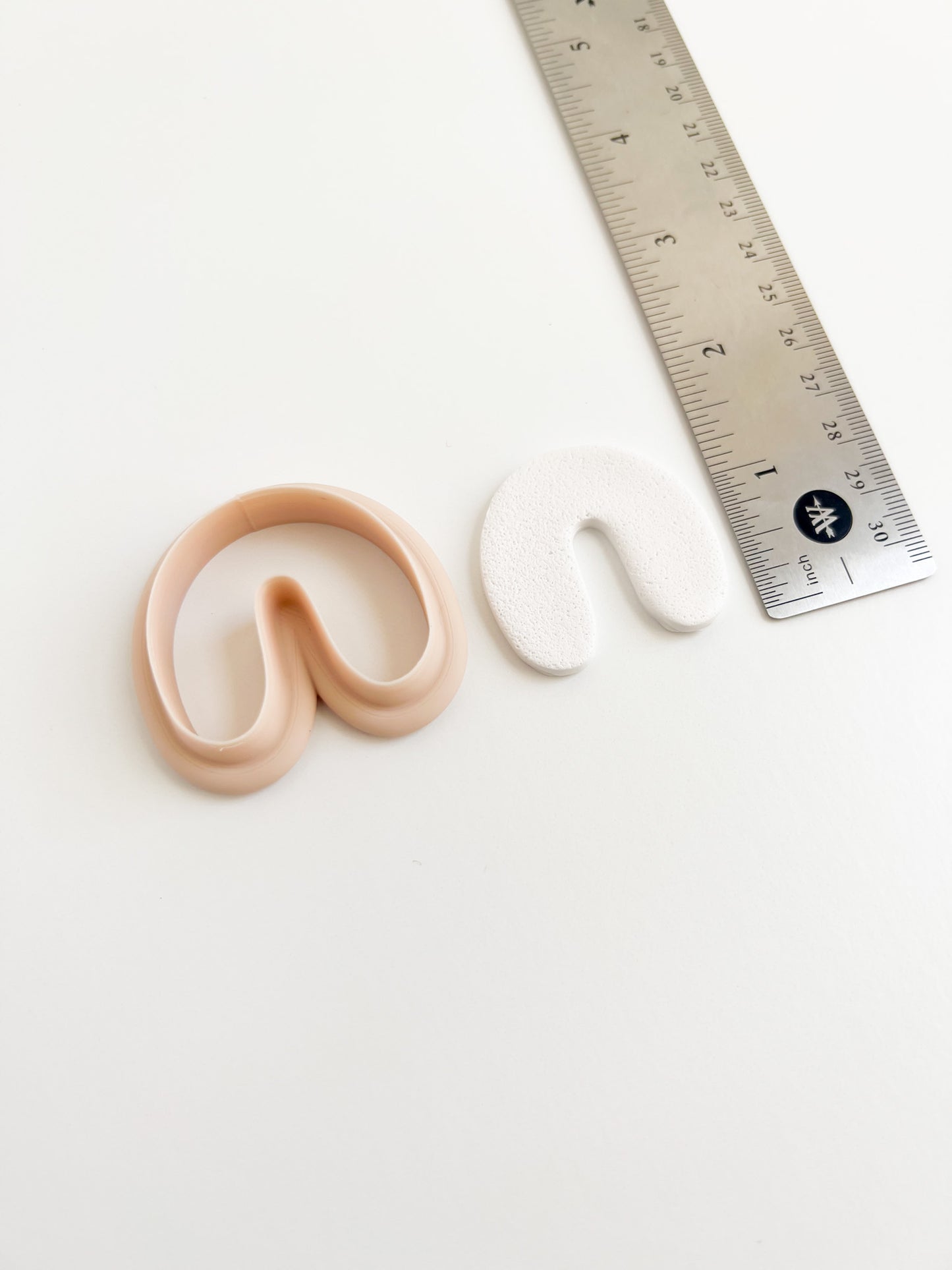 U Shape No. 2 Clay Cutter | Minimalist Polymer Clay Cutter for DIY Earrings and Jewelry