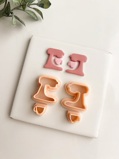 Kitchen-Aid Bowl Clay Cutter | Mixer Bowl Polymer Clay Cutter for DIY Baking-Themed Earrings Jewelry Making Handmade Clay Craft Supplies