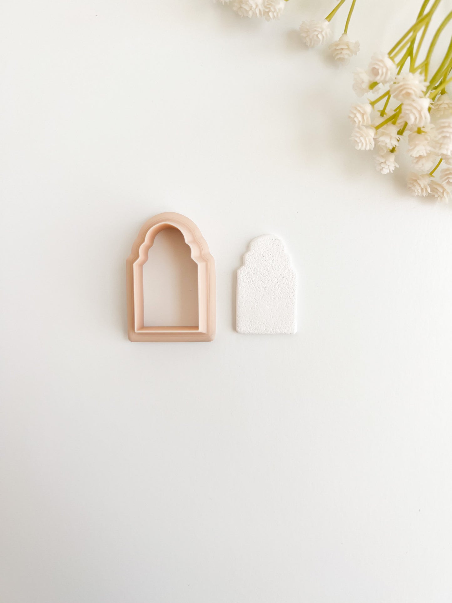 Elegant Arch No. 3 Clay Cutter | Elegant Arch No. 3 Polymer Clay Cutter for DIY Earrings Modern Jewelry and Handmade Stylish Accessories