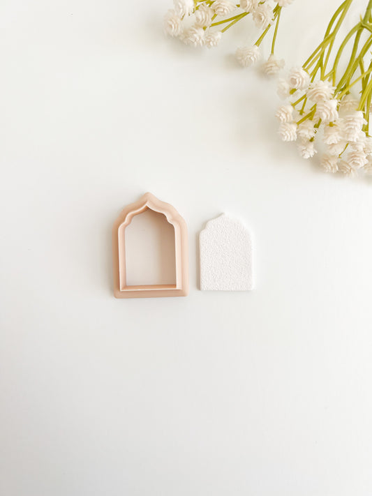 Elegant Arch No. 1 Clay Cutter | Elegant Arch No. 1 Polymer Clay Cutter for DIY Earrings High-End Jewelry and Fashion Accessories