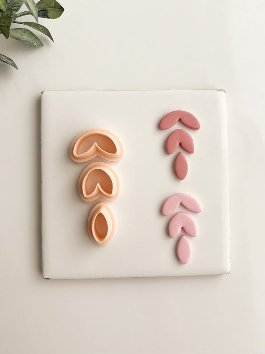 Elegant Dangle No. 3 Clay Cutter | Elegant Dangle No. 3 Polymer Clay Cutter for DIY Earrings Statement Jewelry and Handmade Chic Designs