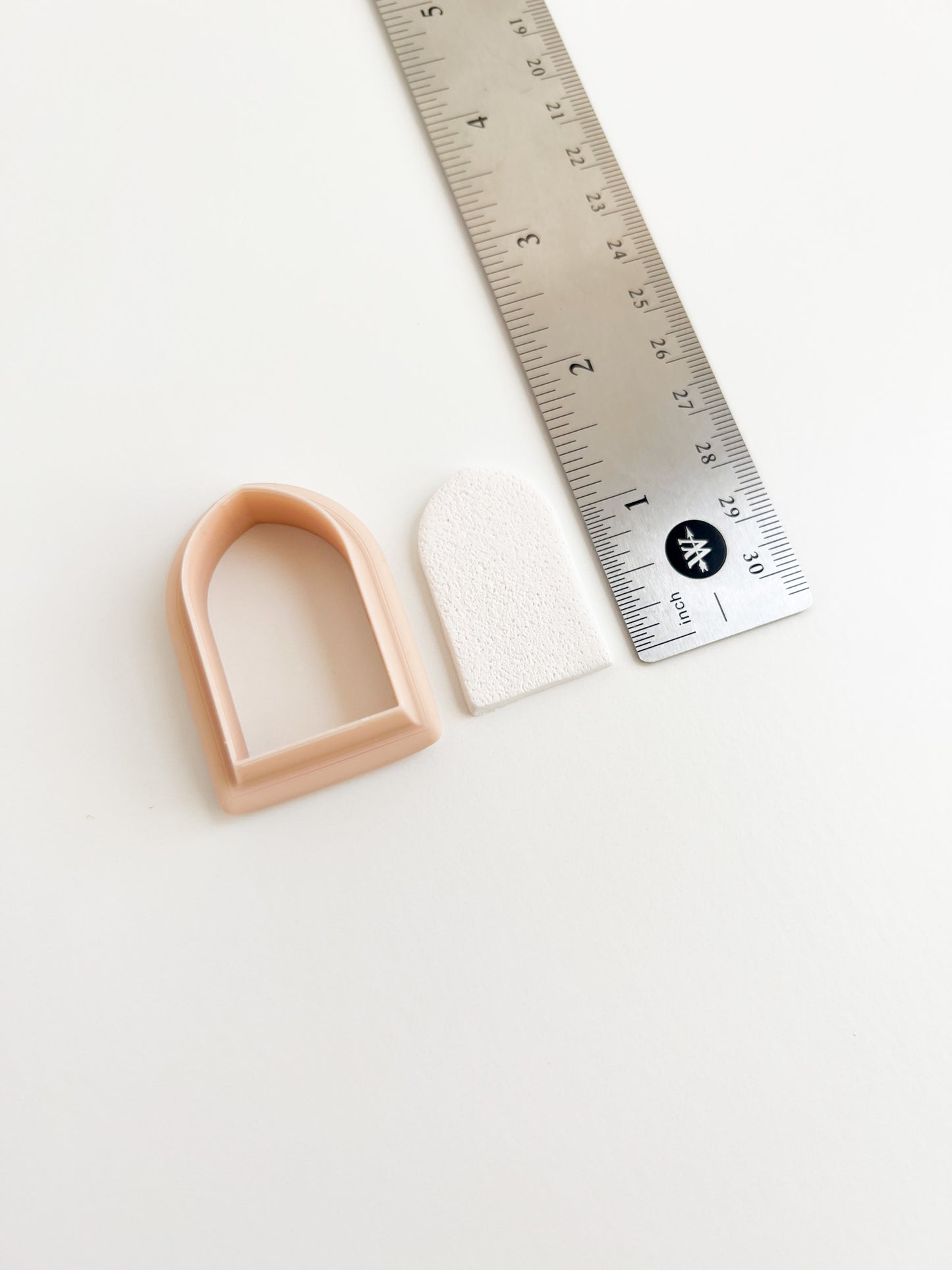 Pointed Arch Clay Cutter | Gothic Pointed Arch Polymer Clay Cutter for DIY Earrings and Accessories