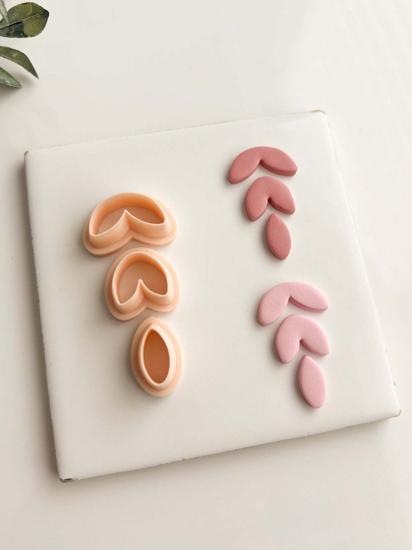 Elegant Dangle No. 3 Clay Cutter | Elegant Dangle No. 3 Polymer Clay Cutter for DIY Earrings Statement Jewelry and Handmade Chic Designs