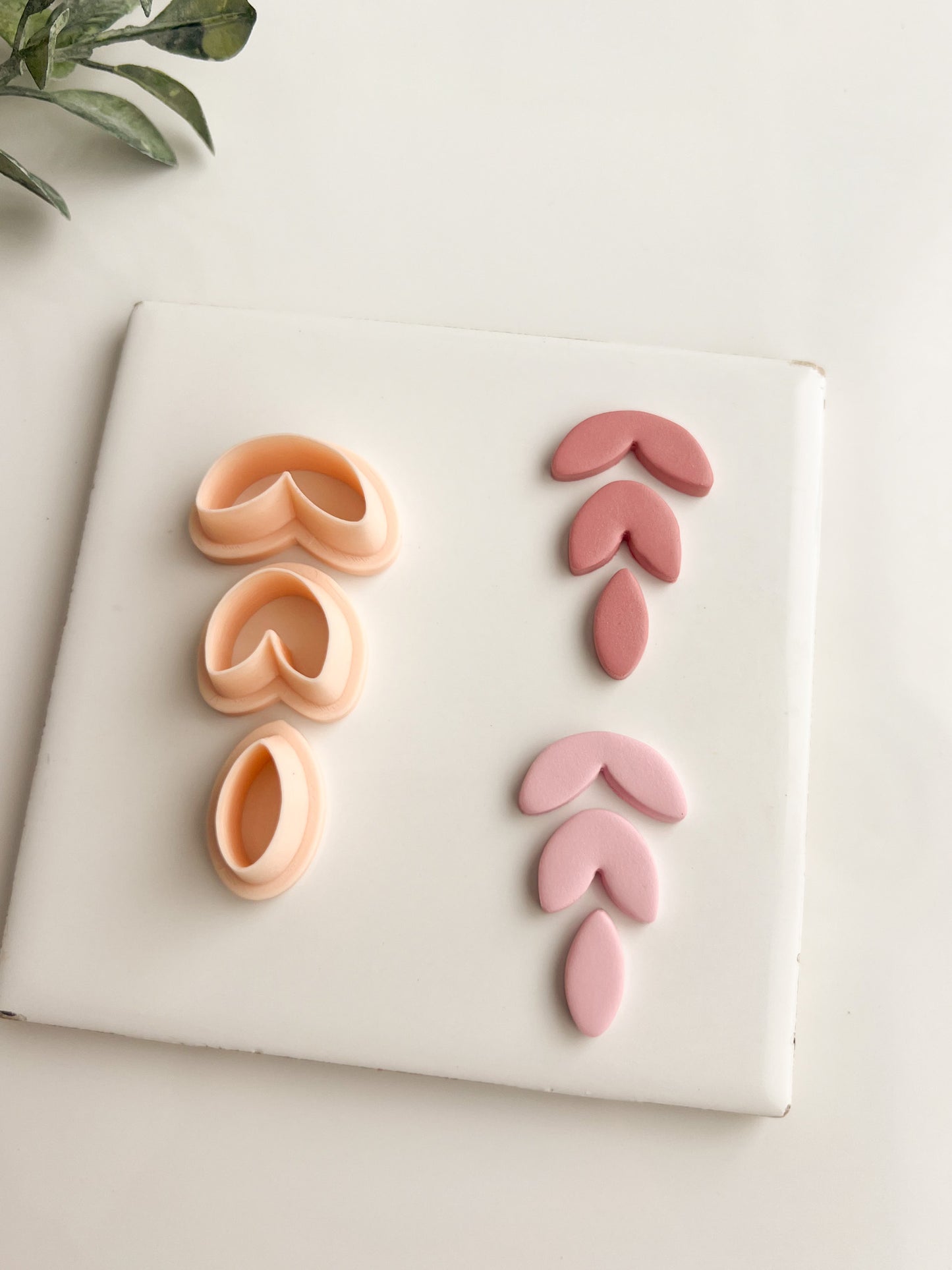 Elegant Dangle No. 3 Clay Cutter | Elegant Dangle No. 3 Polymer Clay Cutter for DIY Earrings Statement Jewelry and Handmade Chic Designs