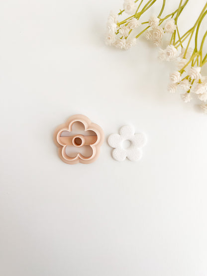 Floral Shape No. 1 Clay Cutter | Floral Shape Polymer Clay Cutter for DIY Earrings Nature-Inspired Jewelry and Elegant Floral Designs