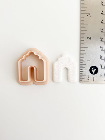 U Shape No. 4 Clay Cutter | Minimalist Polymer Clay Cutter for DIY Earrings, Jewelry and Boho Crafts