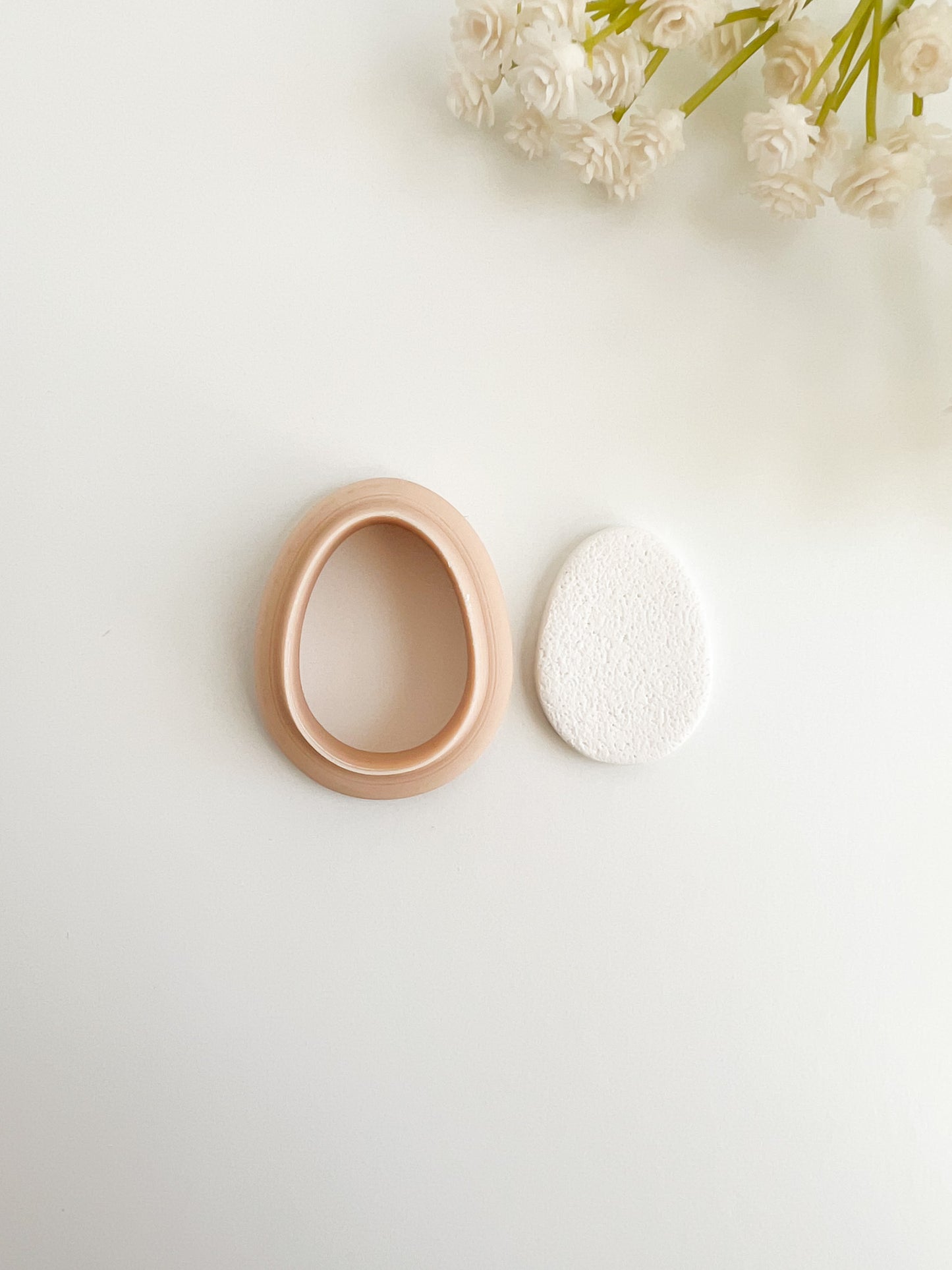 Egg Shape Clay Cutter | Egg Shape Polymer Clay Cutter for DIY Easter Earrings Spring Jewelry and Festive Holiday Crafts