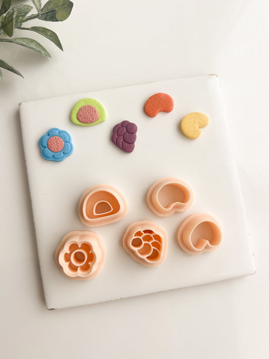 Trick or Treat Bucket Clay Cutter | Halloween Candy Bucket Polymer Clay Cutter for DIY Earrings and Spooky Crafts