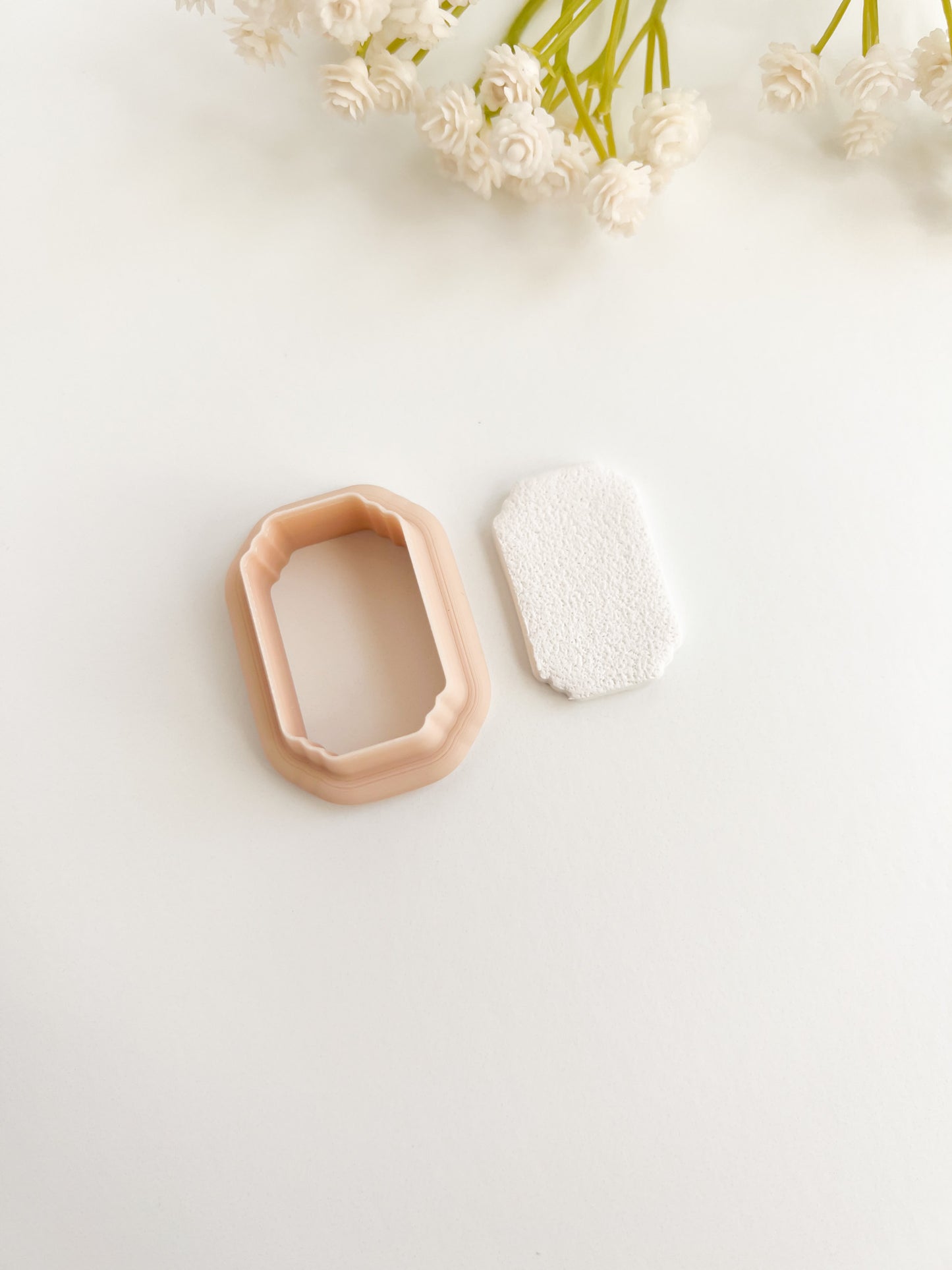 Elegant Shape No. 2 Clay Cutter | Elegant Shape No. 2 Polymer Clay Cutter for DIY Earrings Minimalist Jewelry and Trendy Crafting