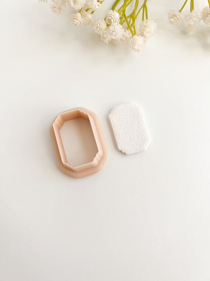 Elegant Shape No. 2 Clay Cutter | Elegant Shape No. 2 Polymer Clay Cutter for DIY Earrings Minimalist Jewelry and Trendy Crafting