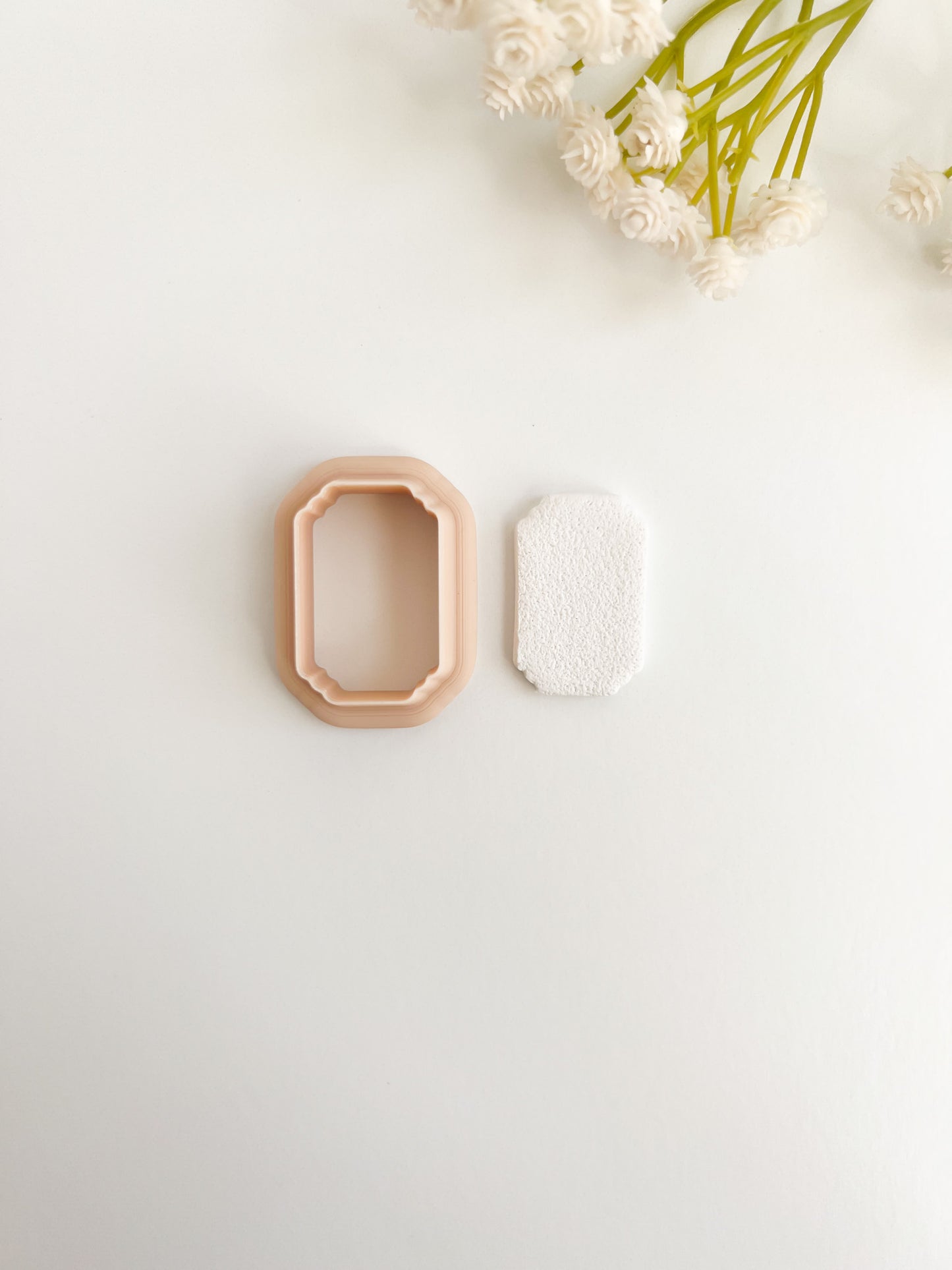 Elegant Shape No. 2 Clay Cutter | Elegant Shape No. 2 Polymer Clay Cutter for DIY Earrings Minimalist Jewelry and Trendy Crafting
