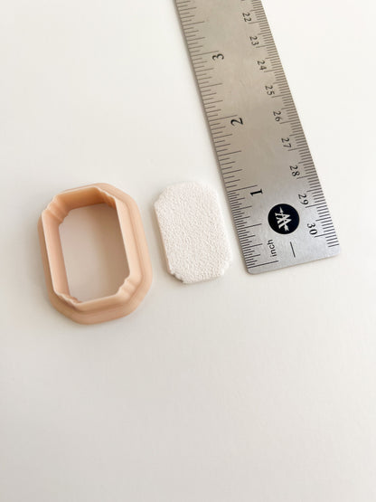 Elegant Shape No. 2 Clay Cutter | Elegant Shape No. 2 Polymer Clay Cutter for DIY Earrings Minimalist Jewelry and Trendy Crafting