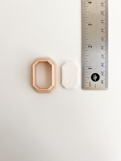 Elegant Shape No. 2 Clay Cutter | Elegant Shape No. 2 Polymer Clay Cutter for DIY Earrings Minimalist Jewelry and Trendy Crafting
