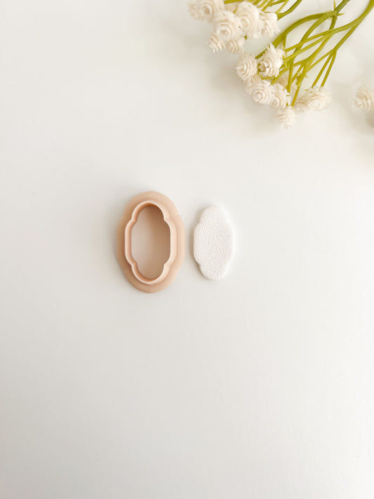Elegant Shape No. 7 Clay Cutter | Elegant Shape No. 7 Polymer Clay Cutter for DIY Earrings Classy Jewelry and Handmade Elegant Crafts