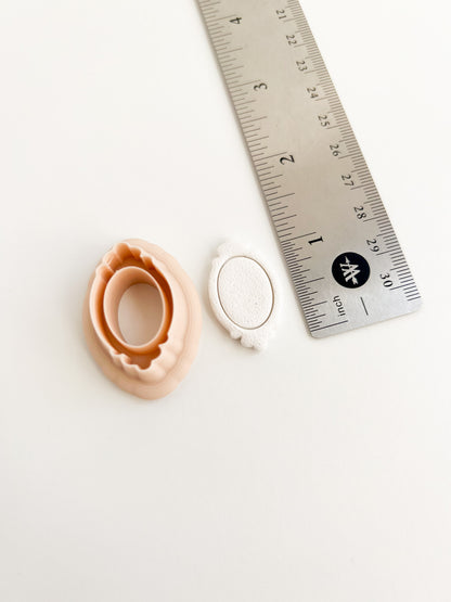 Elegant Shape No. 6 Clay Cutter | Elegant Shape No. 6 Polymer Clay Cutter for DIY Earrings Formal Jewelry and Sophisticated Handmade Crafts