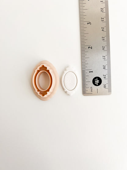 Elegant Shape No. 6 Clay Cutter | Elegant Shape No. 6 Polymer Clay Cutter for DIY Earrings Formal Jewelry and Sophisticated Handmade Crafts