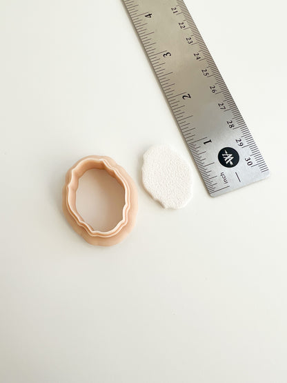 Elegant Shape No. 3 Clay Cutter | Elegant Shape No. 3 Polymer Clay Cutter for DIY Earrings High-End Jewelry and Fancy Handmade Accessories