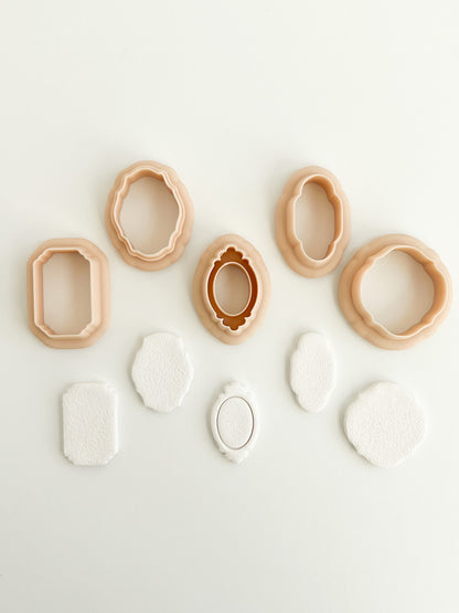 Elegant Shape Set Clay Cutter | Elegant Shape Polymer Clay Cutter Set for Handmade Earrings Chic Jewelry Making and Fashion Crafts