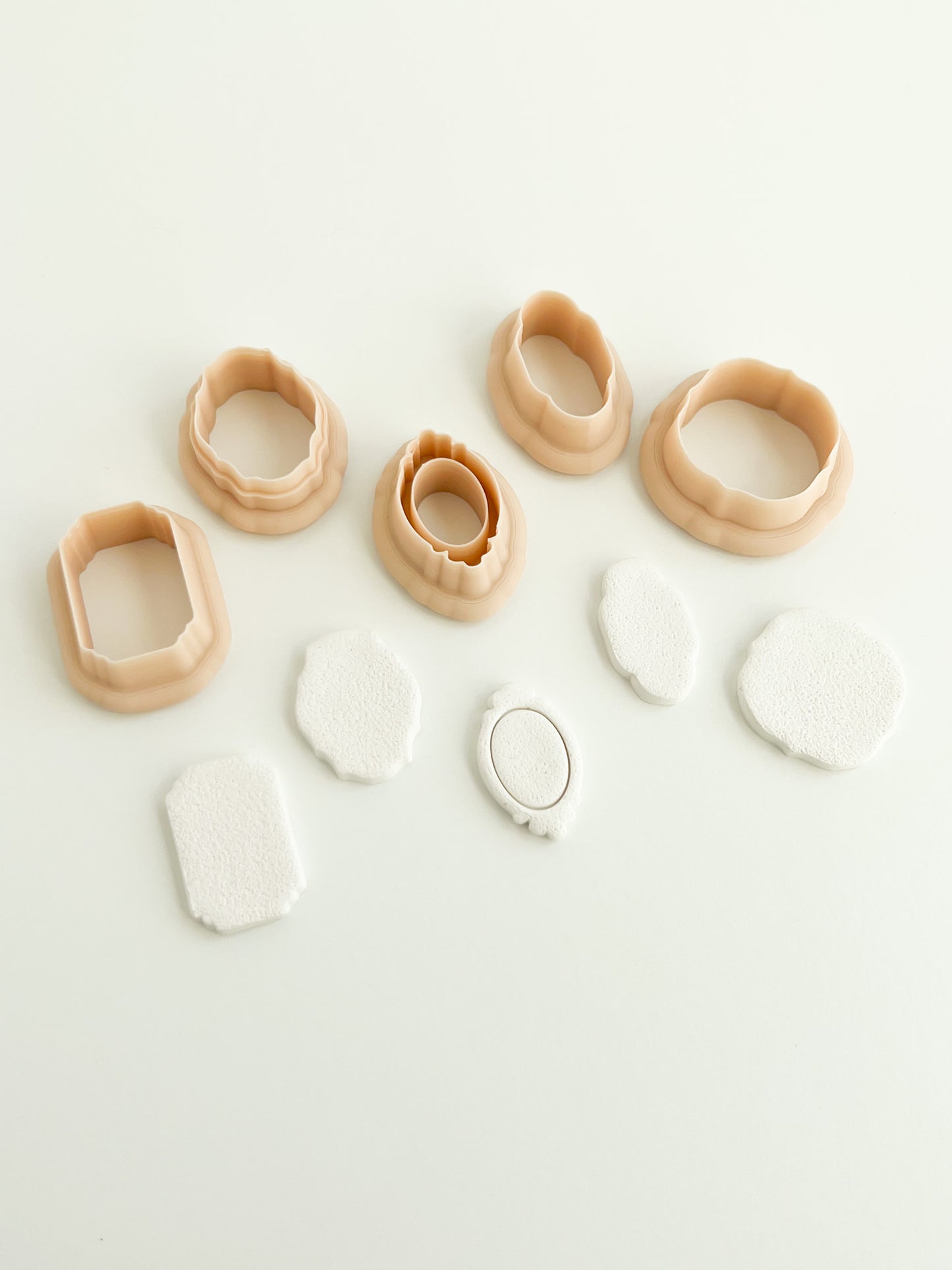 Elegant Shape Set Clay Cutter | Elegant Shape Polymer Clay Cutter Set for Handmade Earrings Chic Jewelry Making and Fashion Crafts