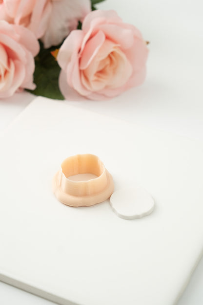 Elegant Shape No. 4 Clay Cutter | Elegant Shape No. 4 Polymer Clay Cutter for DIY Earrings Luxury Jewelry and Modern Handmade Designs