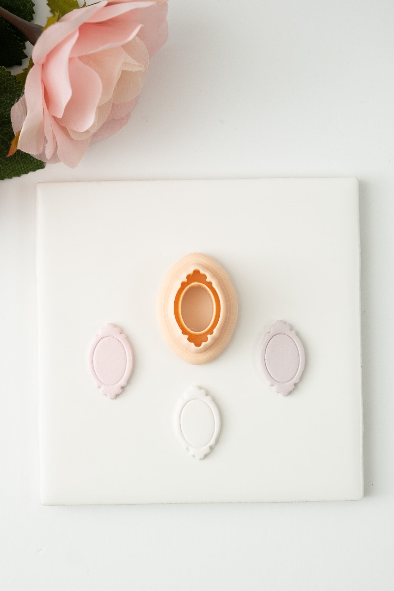 Elegant Shape No. 6 Clay Cutter | Elegant Shape No. 6 Polymer Clay Cutter for DIY Earrings Formal Jewelry and Sophisticated Handmade Crafts