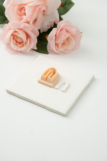 Skinny U Shape Clay Cutter | Minimalist Polymer Clay Cutter for DIY Earrings and Geometric Jewelry