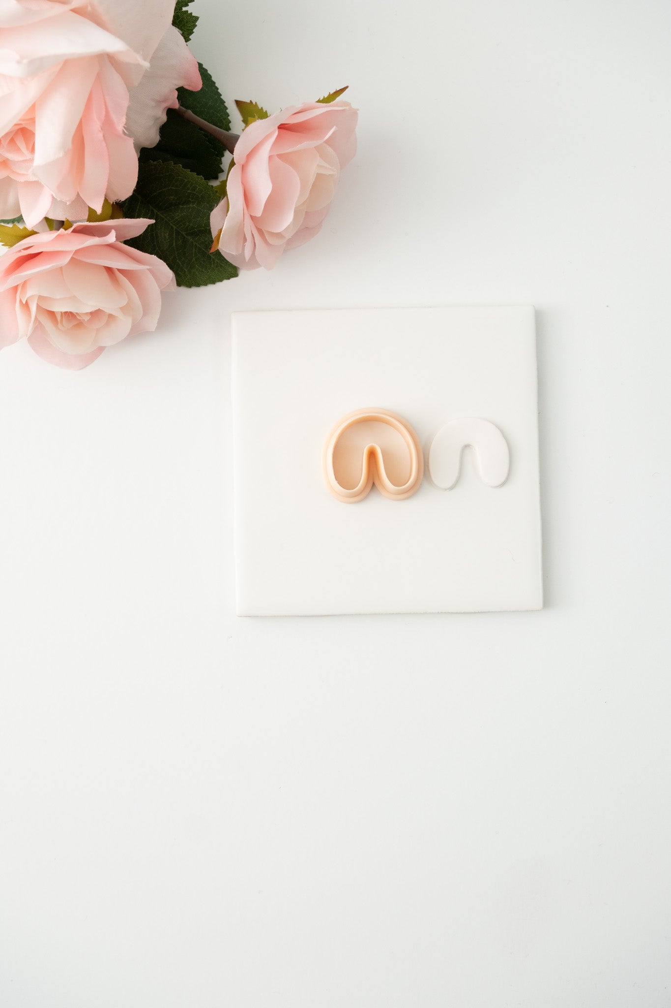 U Shape No. 2 Clay Cutter | Minimalist Polymer Clay Cutter for DIY Earrings and Jewelry