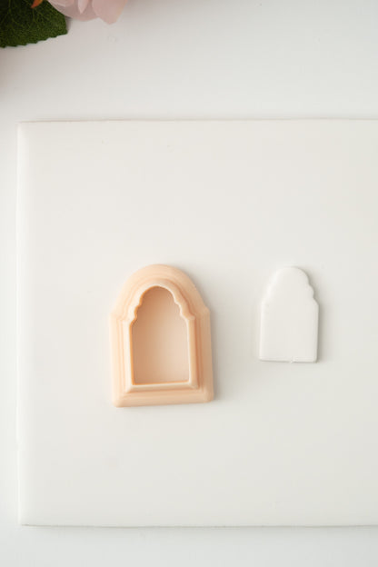 Elegant Arch No. 3 Clay Cutter | Elegant Arch No. 3 Polymer Clay Cutter for DIY Earrings Modern Jewelry and Handmade Stylish Accessories
