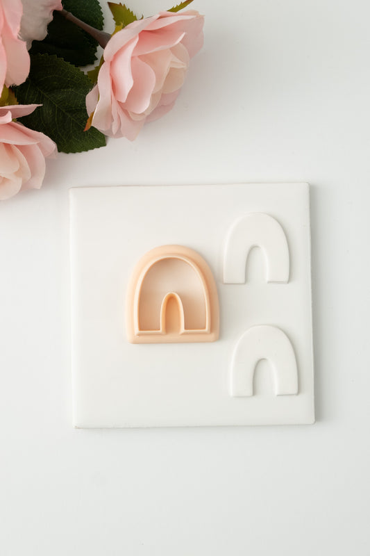 U Shape No. 3 Clay Cutter | Geometric Polymer Clay Cutter for Earrings, Jewelry and Handmade Accessories