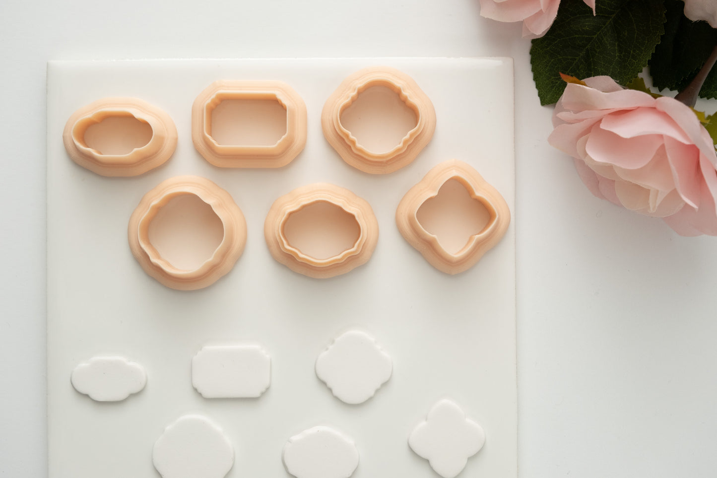 Elegant Shape Set Clay Cutter | Elegant Shape Polymer Clay Cutter Set for Handmade Earrings Chic Jewelry Making and Fashion Crafts