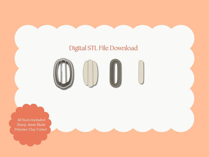Hotdog | STL File Download Polymer Clay Cutter BBQ Summer 4th of July