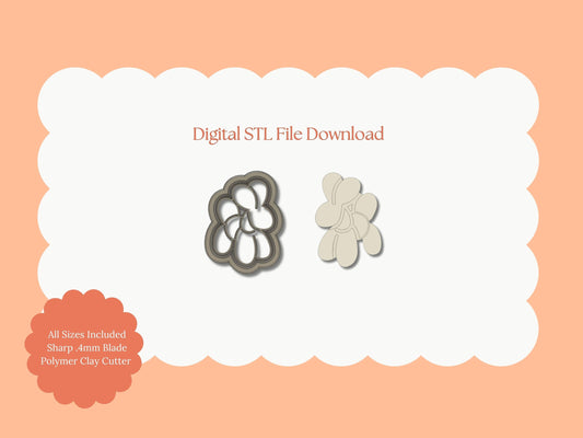 Balloon Animal Clay Cutter | Balloon Animal STL File – Digital Playful Cutter for Circus Earrings and Fun Crafts