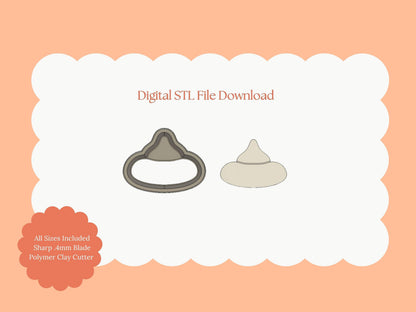 Susan Cookie Clay Cutter | Susan Cookie STL File – Cute Digital Cutter for DIY Baking Earrings and Cookie Crafts