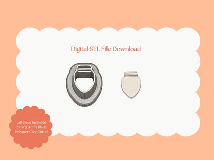 Old School Christmas Light Clay Cutter | Retro Christmas Light STL File – Holiday Digital Cutter Download