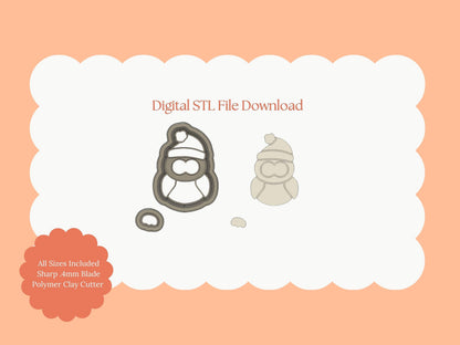 Owl Clay Cutter | Owl STL File for Nature Earrings – Woodland Digital Clay Cutter Download