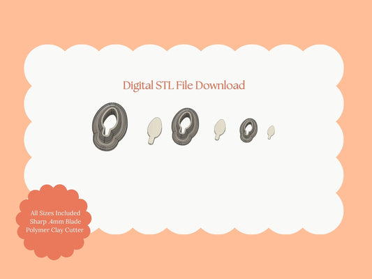 Christmas Lights Clay Cutter | Christmas Lights STL File for Polymer Clay Earrings and Bright Holiday Jewelry