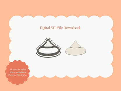 Susan Cookie Clay Cutter | Susan Cookie STL File – Cute Digital Cutter for DIY Baking Earrings and Cookie Crafts