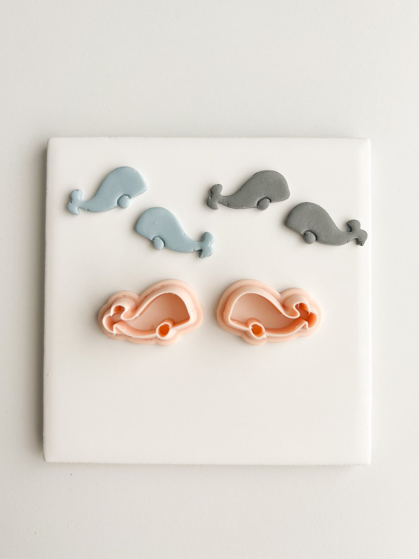 Whale Clay Cutter | Whale Polymer Clay Cutter for DIY Ocean Earrings Sea-Themed Jewelry and Handmade Marine Accessories